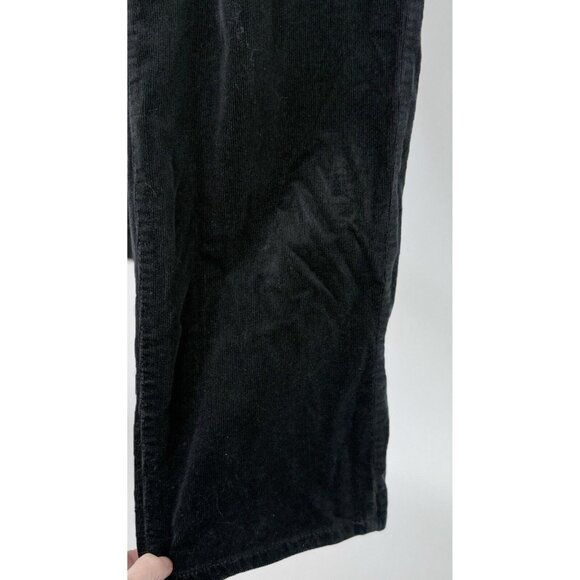Talbots Plus Size‎ Black High-Waist Straight-Leg Curvy Corduroy Pants Sz 18W - Picture 6 of 9